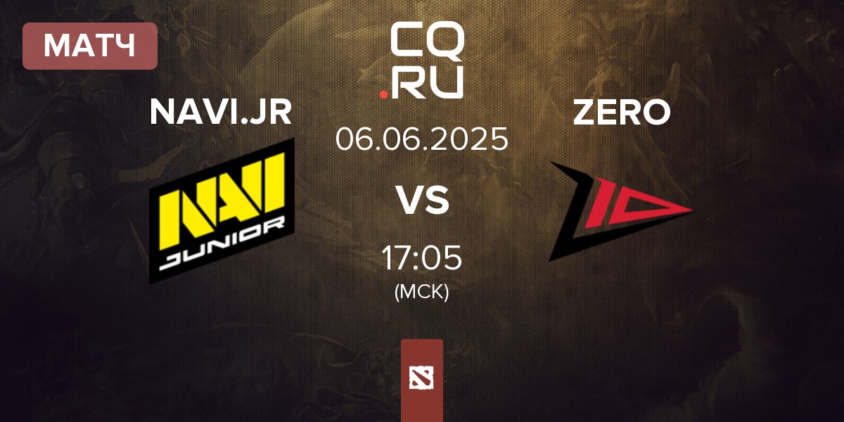 Матч Navi Junior NAVI.JR vs Zero Tenacity ZERO | 06.06