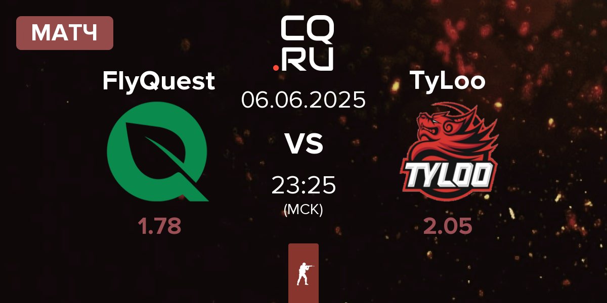 Матч FlyQuest vs TyLoo | 06.06