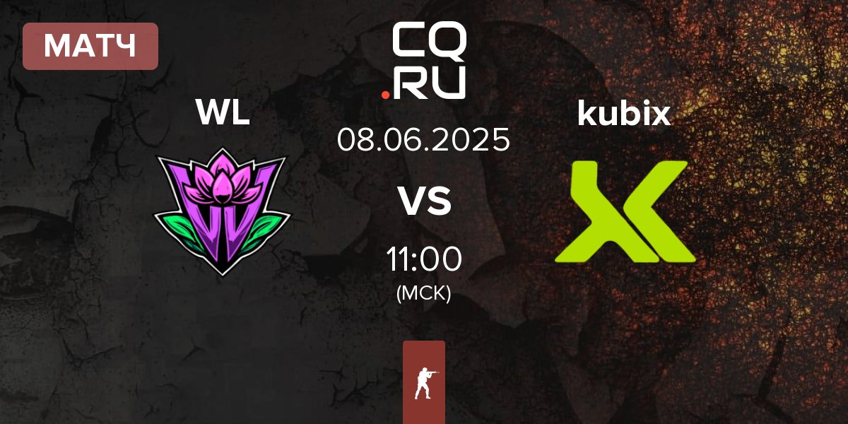 Матч Wild Lotus WL vs Kubix Esports kubix | 08.06