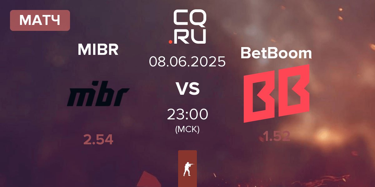 Матч Made in Brazil MIBR vs BetBoom | 08.06