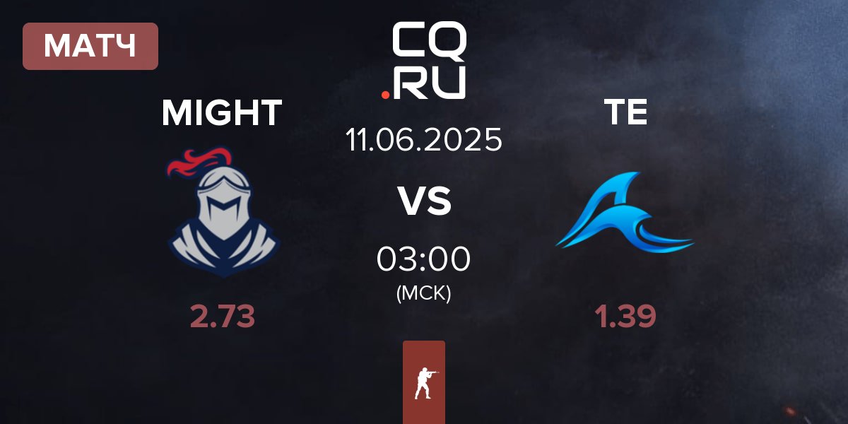 Матч MIGHT vs Tsunami Esports TE | 11.06