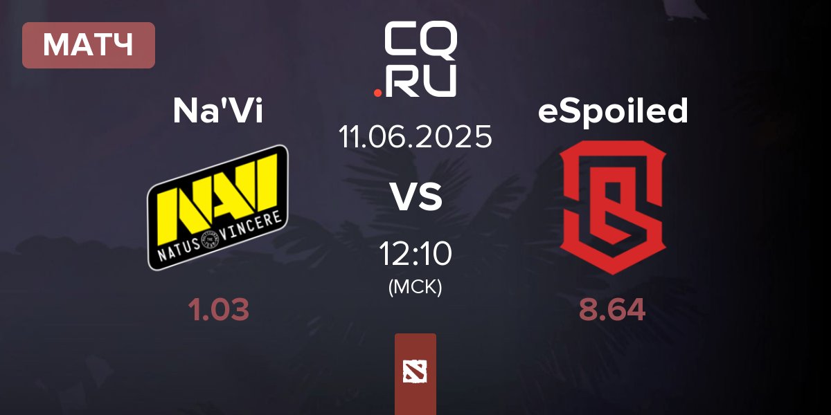 Матч Natus Vincere Na'Vi vs eSpoiled | 11.06