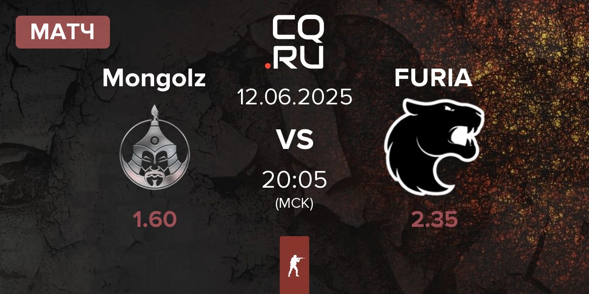 Матч The Mongolz Mongolz vs FURIA Esports FURIA | 12.06