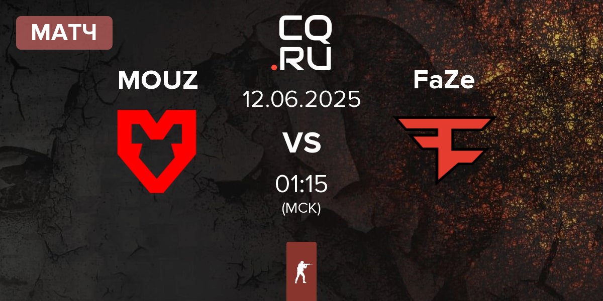 Матч MOUZ vs FaZe Clan FaZe | 12.06