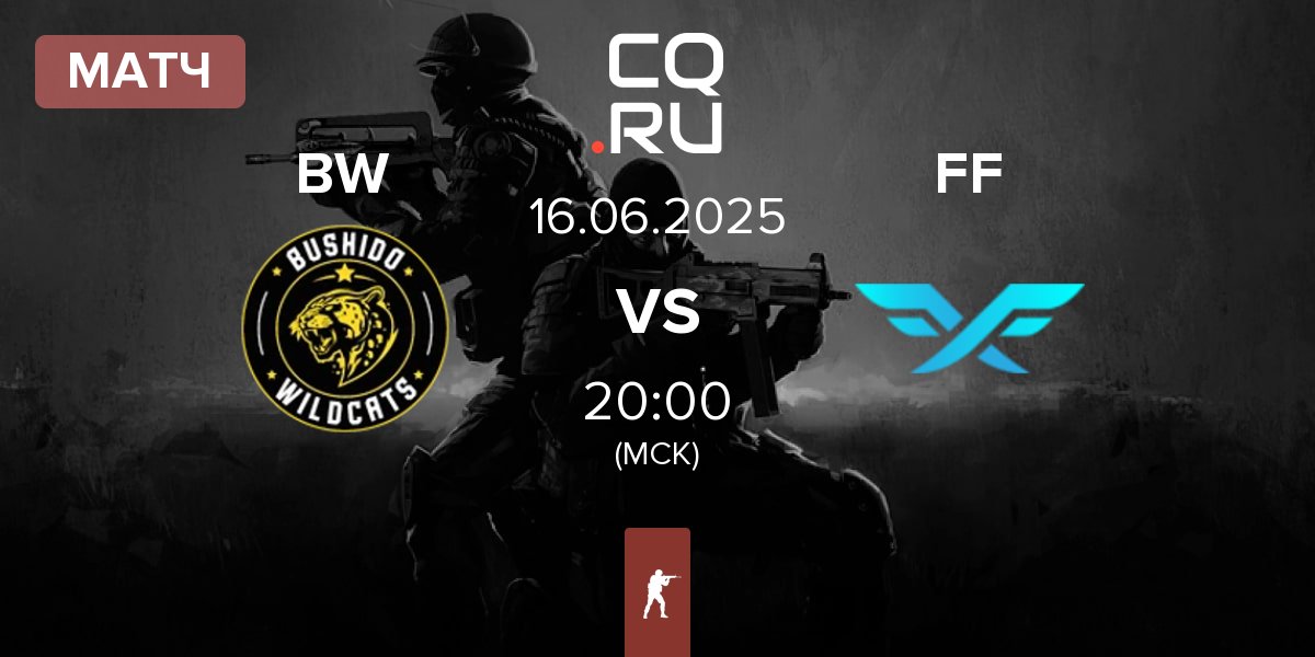 Матч Bushido Wildcats BW vs Fire Flux Esports FF | 16.06