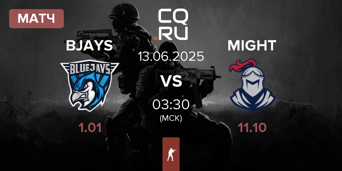 Матч BLUEJAYS BJAYS vs MIGHT | 13.06