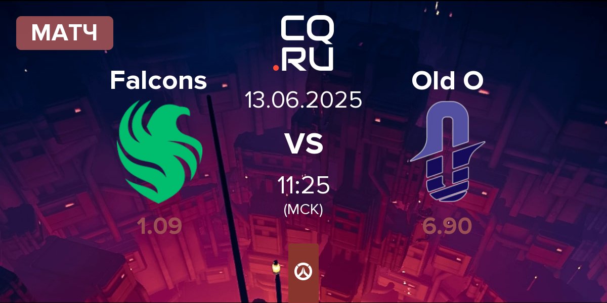 Матч Team Falcons Falcons vs Old Ocean Old O | 13.06