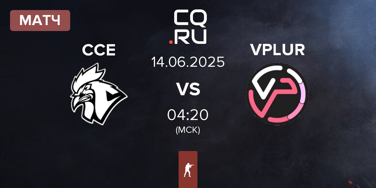 Матч Chicken Coop Esports CCE vs VitaPLUR VPLUR | 14.06