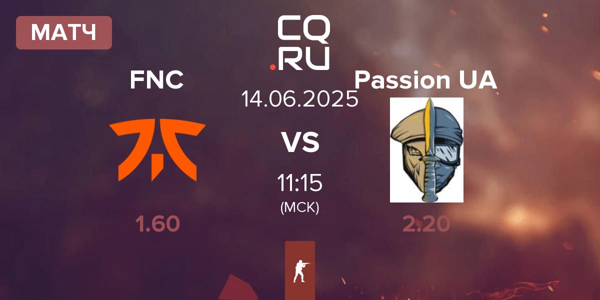 Матч Fnatic FNC vs Passion UA | 14.06