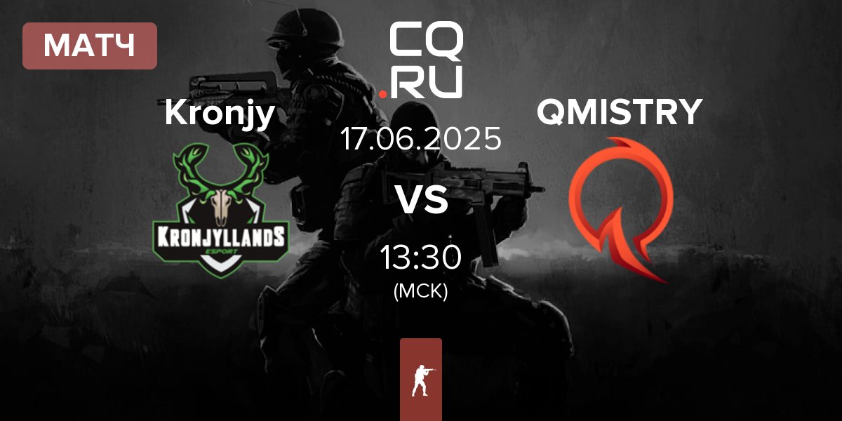 Матч Kronjyllands esports Kronjy vs QMISTRY | 17.06