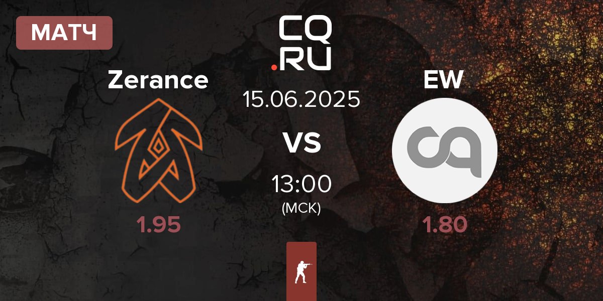 Матч Zerance vs Eco Warriors EW | 15.06