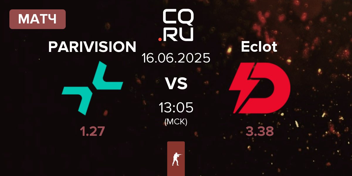 Матч PARIVISION vs Dynamo Eclot Eclot | 16.06