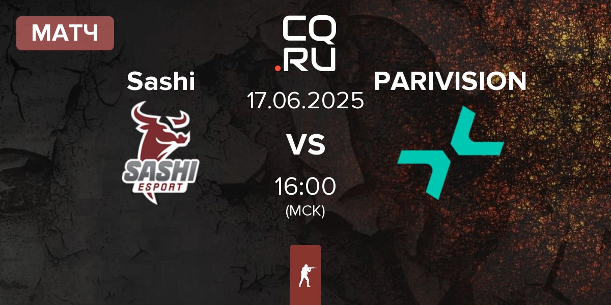 Матч Sashi Esport Sashi vs PARIVISION | 17.06