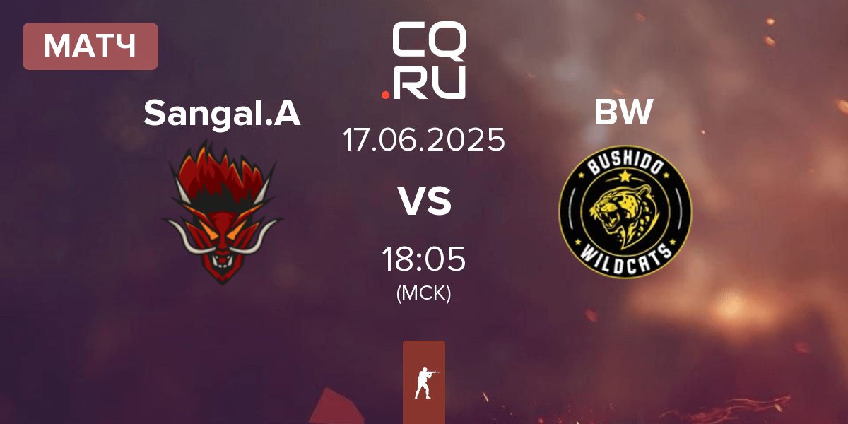 Матч Sangal Academy Sangal.A vs Bushido Wildcats BW | 17.06