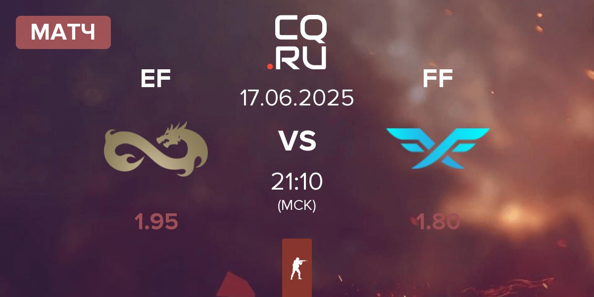 Матч Eternal Fire EF vs Fire Flux Esports FF | 17.06