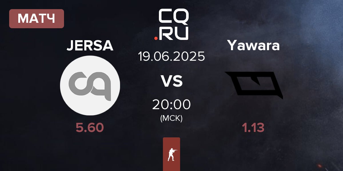 Матч JERSA vs Yawara Esports Yawara | 19.06