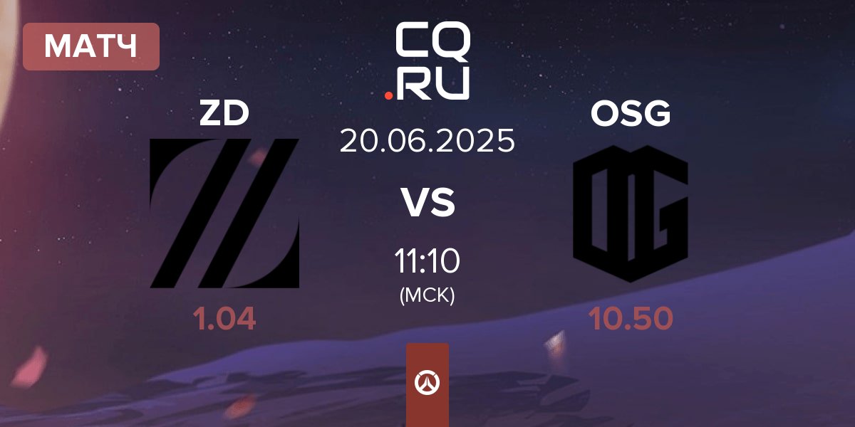 Матч Zeta Division ZD vs ONSIDE Gaming OSG | 20.06