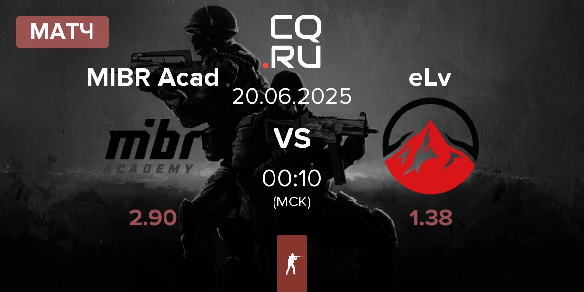 Матч MIBR Academy MIBR Acad vs Elevate eLv | 20.06
