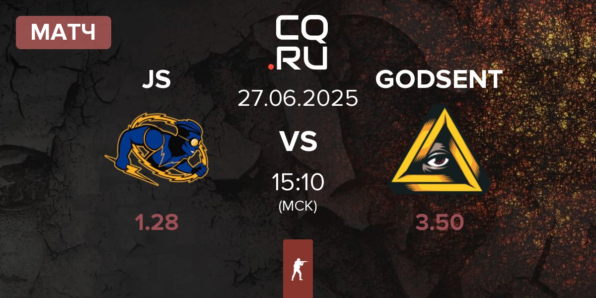 Матч Johnny Speeds JS vs GODSENT | 27.06