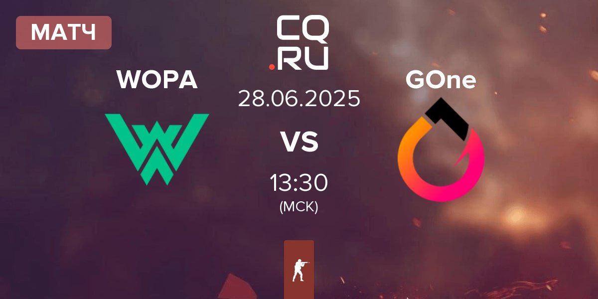 Матч WOPA Esport WOPA vs GenOne GOne | 28.06