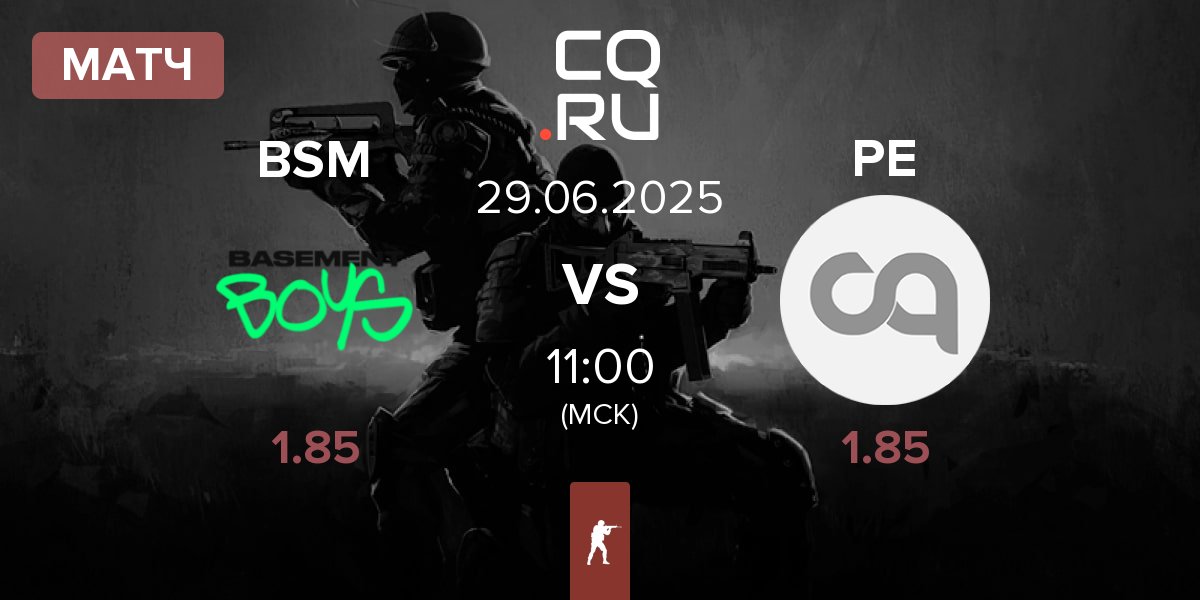 Матч BASEMENT BOYS BSM vs Prestige Esport PE | 29.06
