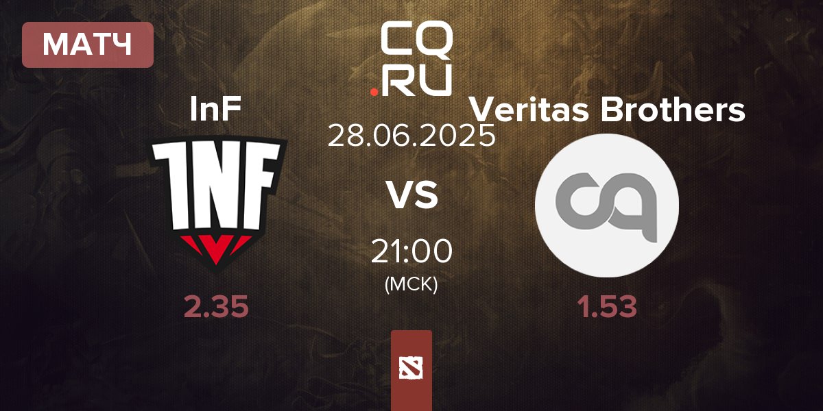 Матч Infamous Gaming InF vs Veritas Brothers | 28.06