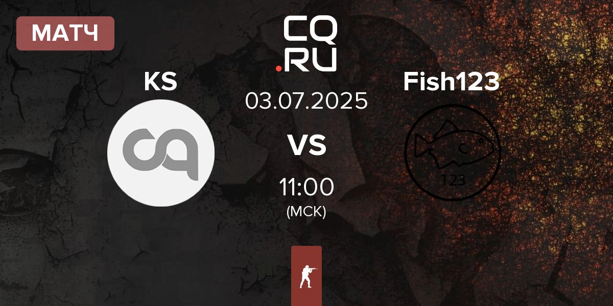 Матч KS Esports KS vs Fish123 | 03.07