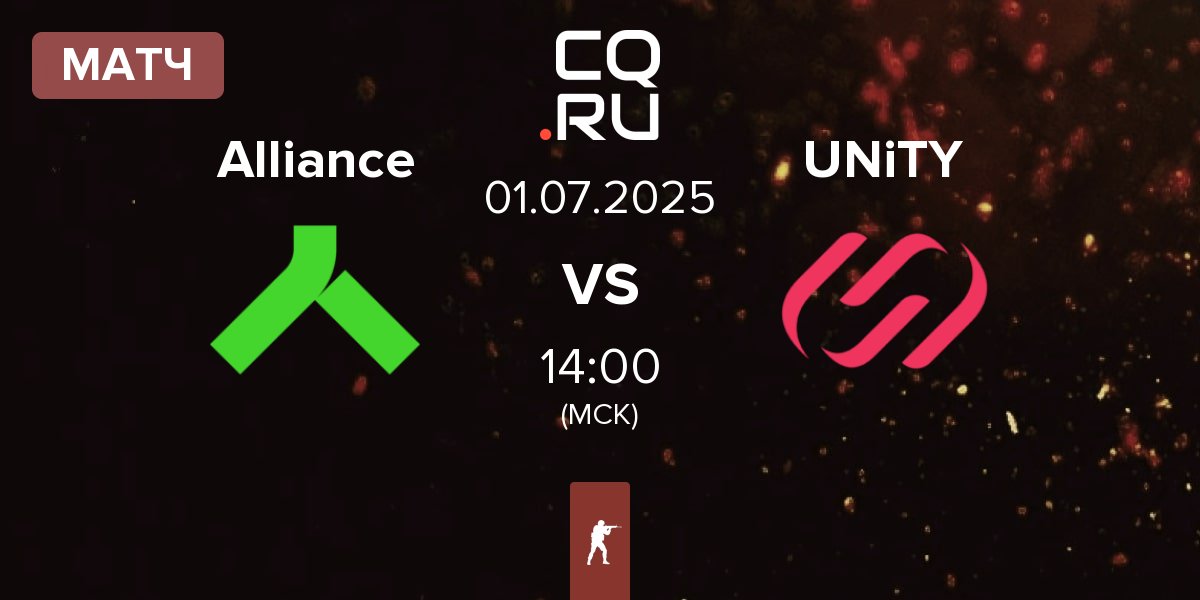 Матч Alliance vs UNiTY Esports UNiTY | 01.07