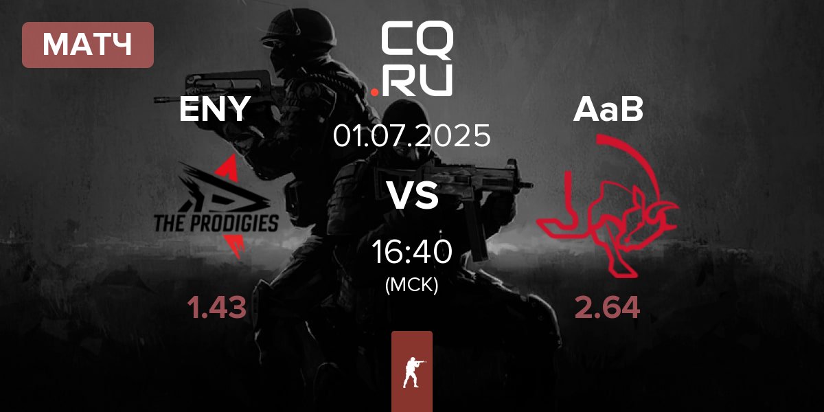 Матч ENERGYULTRA ENY vs AaB esport AaB | 01.07