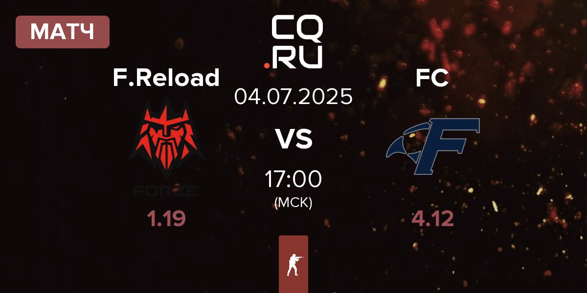 Матч FORZE Reload F.Reload vs Fisher College FC | 04.07