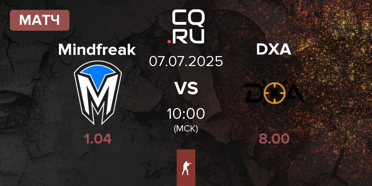 Матч Mindfreak vs DXA Esports DXA | 07.07