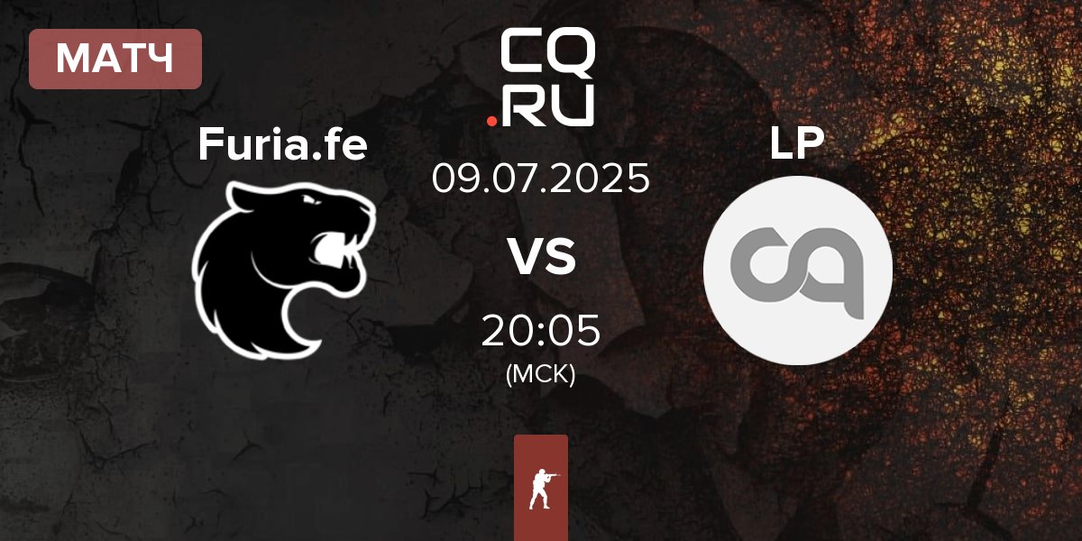 Матч FURIA Esports Female Furia.fe vs LP | 09.07