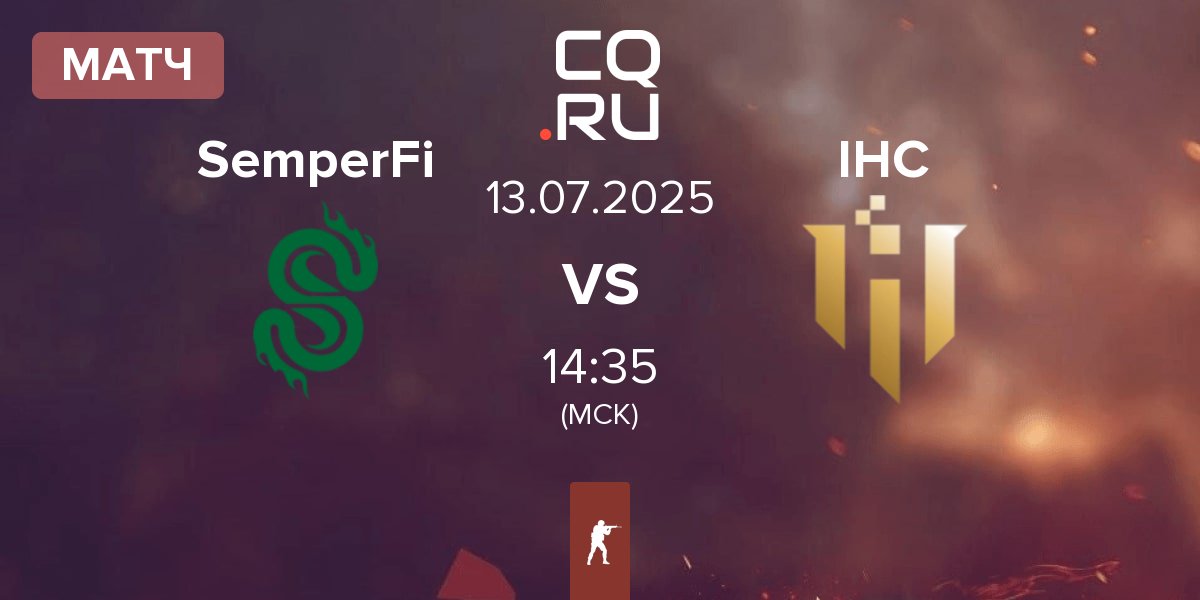 Матч SemperFi vs IHC Esports IHC | 13.07