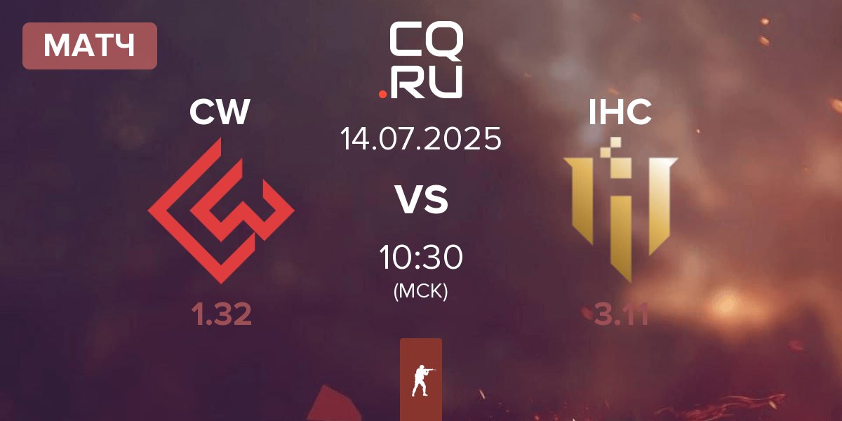 Матч Chinggis Warriors CW vs IHC Esports IHC | 14.07