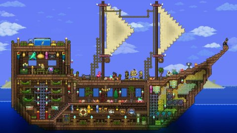 Как пройти нашествие пиратов в Terraria