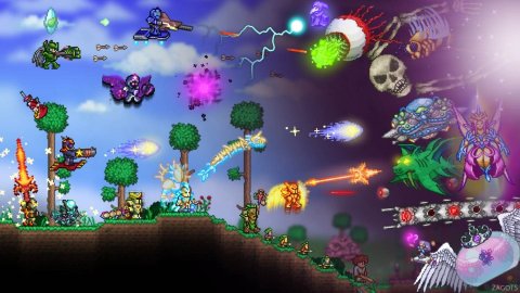 Как создать радужный жезл в Terraria