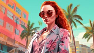 Фанаты GTA 6 считают что раскрыли секрет сексуальной блондинки