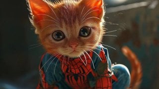 Нейросеть показала Человекапаука Локи и других героев Marvel в образе котиков