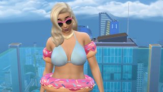 Трейлер GTA 6 повторили в The Sims 4 версия для девочек