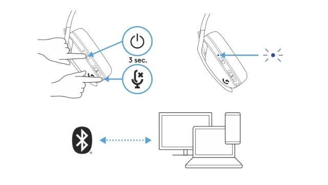 Как подключить наушники Logitech G435 к ПК и ноутбуку - CQ