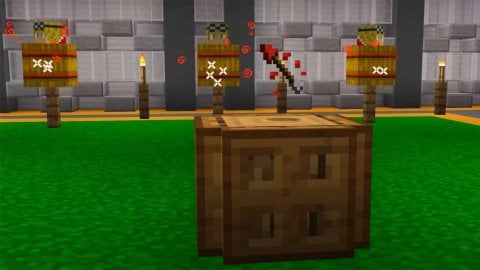 Как сделать спектральную стрелу в Minecraft