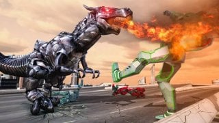 В Steam бесплатно раздают аватары и стикер фестиваля Динозавры против роботов