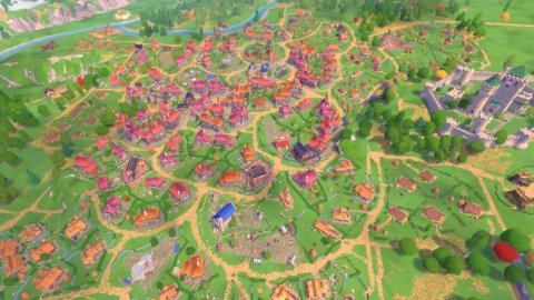 В Steam вышел City Tales  симулятор строительства средневекового анимегорода